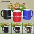 Yiwu sublimation products factory custom color changing magic mug